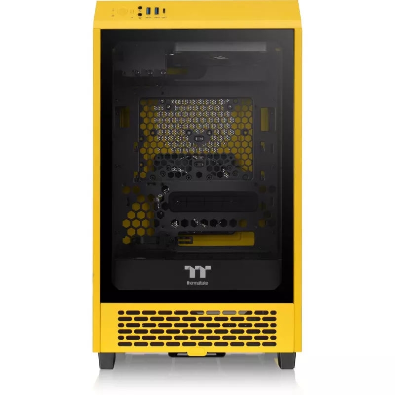 Thermaltake CA-1X9-00S4WN-00 Mini Tower korpusas geltonas