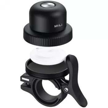 Dviračio skambutis Bell Mili MiBell Black -20 iki 60 °C CR2032