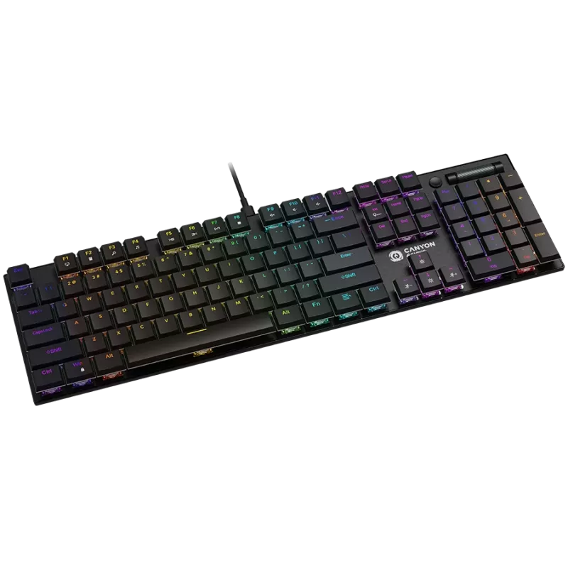 CANYON klaviatūra Cometstrike GK-55 EN/RU laidinė