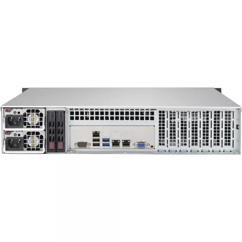 Serverio korpusas Supermicro CSE-825MBTQC-R802LPB Rack Juodas