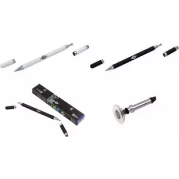 3-in-1 rašiklis WEDO 261 7000 baltas – liečiamasis rašiklis, tušinukas, diskinis antgalis