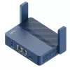 Nešiojamas maršrutizatorius Cudy TR3000 AX3000 Wi‑Fi 6, Gigabit Ethernet WAN/LAN, USB-A, išorinės antenos, mėlynas