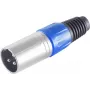Mikrofonas ShiverPeaks S/CONN maksimalus jungiamumas XLR kištukas mėlynas 55002-B