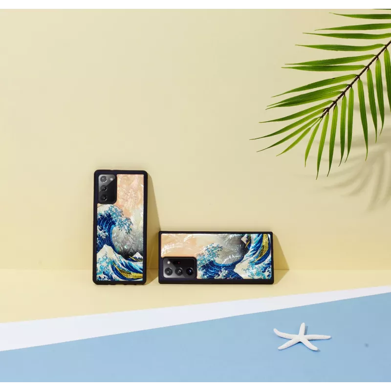 iKins apsauginis dėklas Samsung Galaxy Note20 su „Didžioji banga“ dizainu