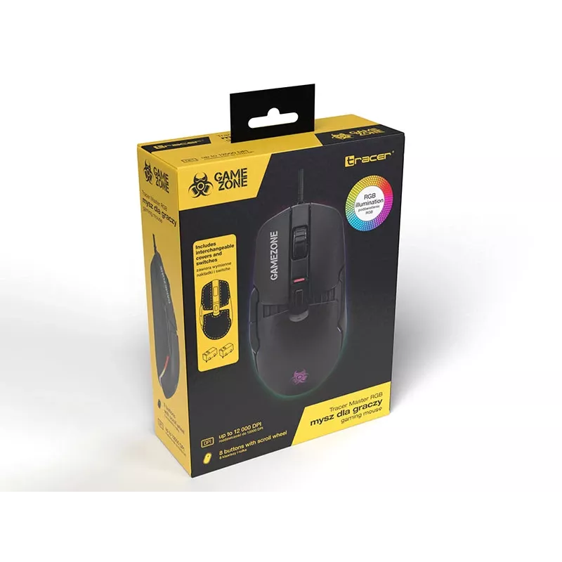 Tracer 47507 GamezoneMaster RGB Space pelė