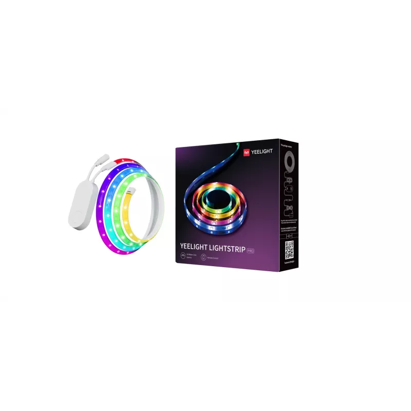 Yeelight LED Lightstrip Pro YLDD005 išmanus LED apšvietimo kaspinas 2 m, Wi-Fi, Bluetooth, 16 milijonų atspalvių
