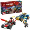 LEGO NINJAGO 71840 Lenktynių Dvikova Rogue prieš Drix