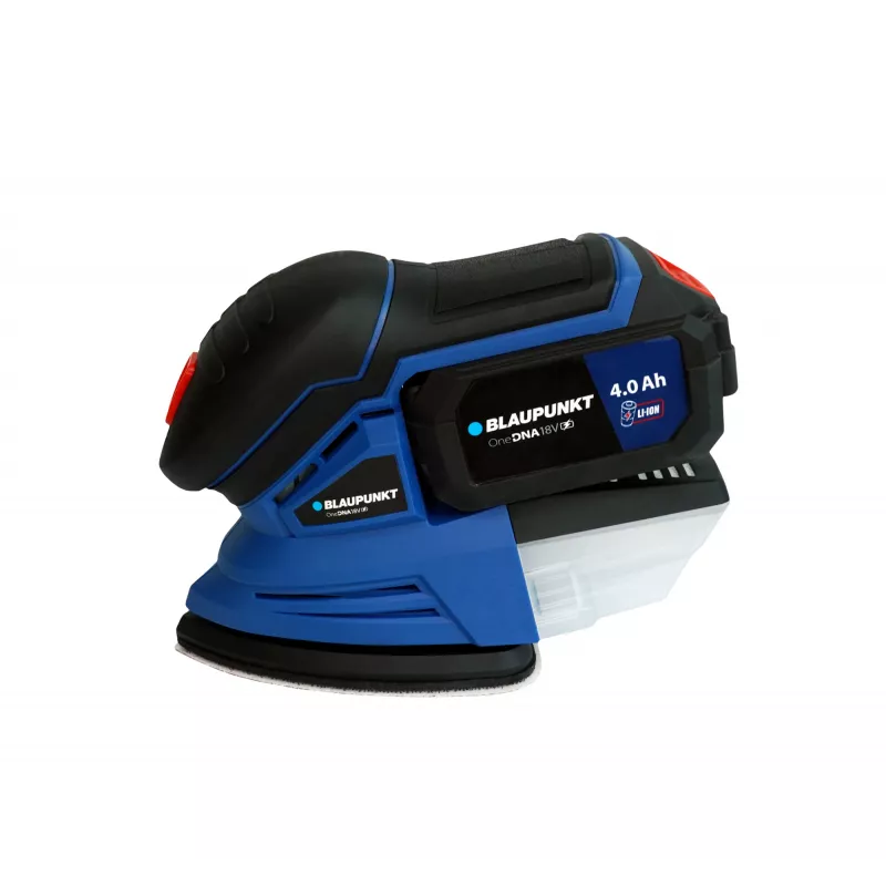 Detalinis šlifuoklis BLAUPUNKT CO2010 18V belaidis, rankinis, smulkių paviršių šlifavimui