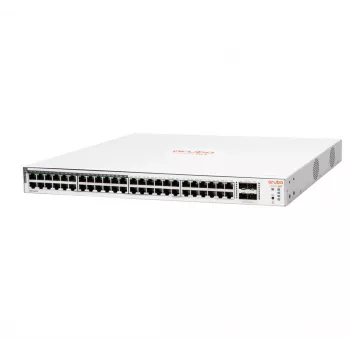 HPE Aruba Networking Aruba Instant On 1830 48G 24p PoE+ 4SFP 370W valdomas L2 Gigabit Ethernet jungiklis 1U