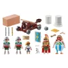 Playmobil 71268 Asterix: Edifis ir mūšis prie rūmų – veikiantis romėnų katapultas