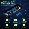 Qoltec Mobile EV automobilio įkroviklis reguliuojamas 2in1 Type2 | 7kW | 230V | CEE 3 kištukas | Wi-Fi | LCD | Nešiojamas | Wallbox | 5m