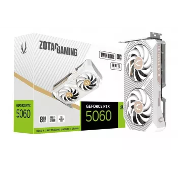 Vaizdo plokštė Zotac GAMING GeForce RTX 5060 Twin Edge OC White Edition 8 GB GDDR7