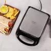 Sumuštinių keptuvė Cecotec Rock'nToast Family 3in1, 1500 W, 3 plokštės, juoda