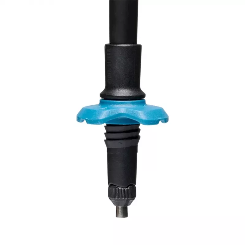 Trekkingo lazdos Black Diamond Distance Carbon FLZ, reguliuojamos 110–125 cm, anglies velenas, sulankstomos, 3 segmentai, 336 g