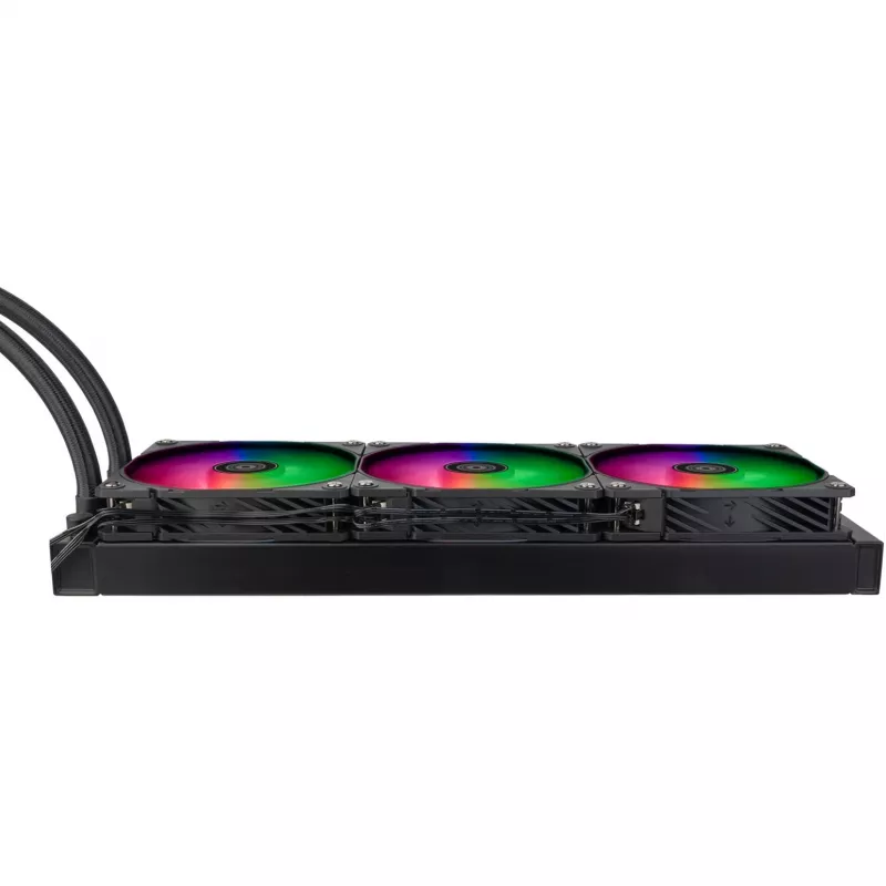 NovaPeak 360 ARGB 360 mm skysčio aušinimo sistema, juoda