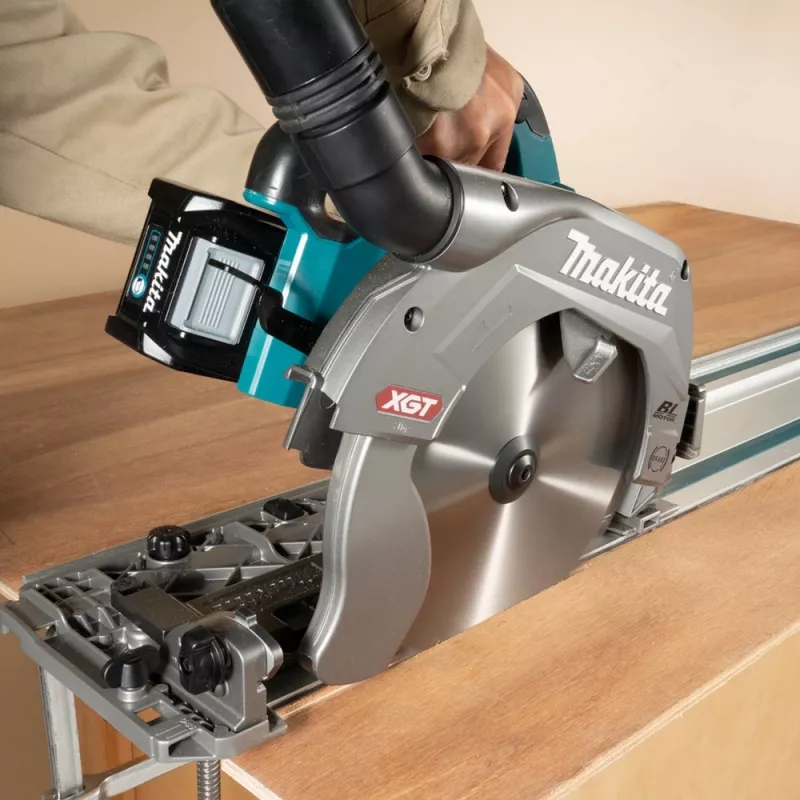 Belaidis rankinis diskinis pjūklas MAKITA HS009GT201 XGT, 40V (2× Ličio jonų akumuliatorius 5,0 Ah)