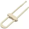 Vaikų spintelės stumdomoji spyna Olympia BS 805, balta, 6 vnt., 61×19×224 mm