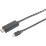 ShiverPeaks Mini DisplayPort 1.4 kabelis 1,0 m – palaiko 4K raišką