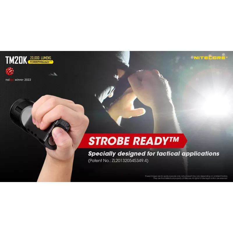 Prožektorius Tiny Monster SERIES/20000 liumenų TM20K Nitecore
