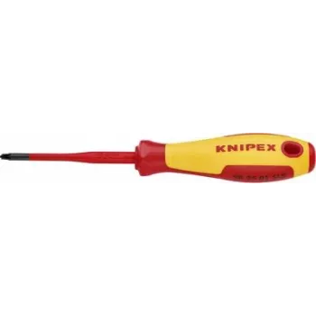 Knipex VDE plius/minus atsuktuvas dydis PZ 1, ašmenų ilgis 80 mm (98 25 01 SLS)