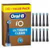 Pakeičiamieji šepetėlių antgaliai BRAUN Oral‑B iO Ultimate Cleaning (10 vnt.)