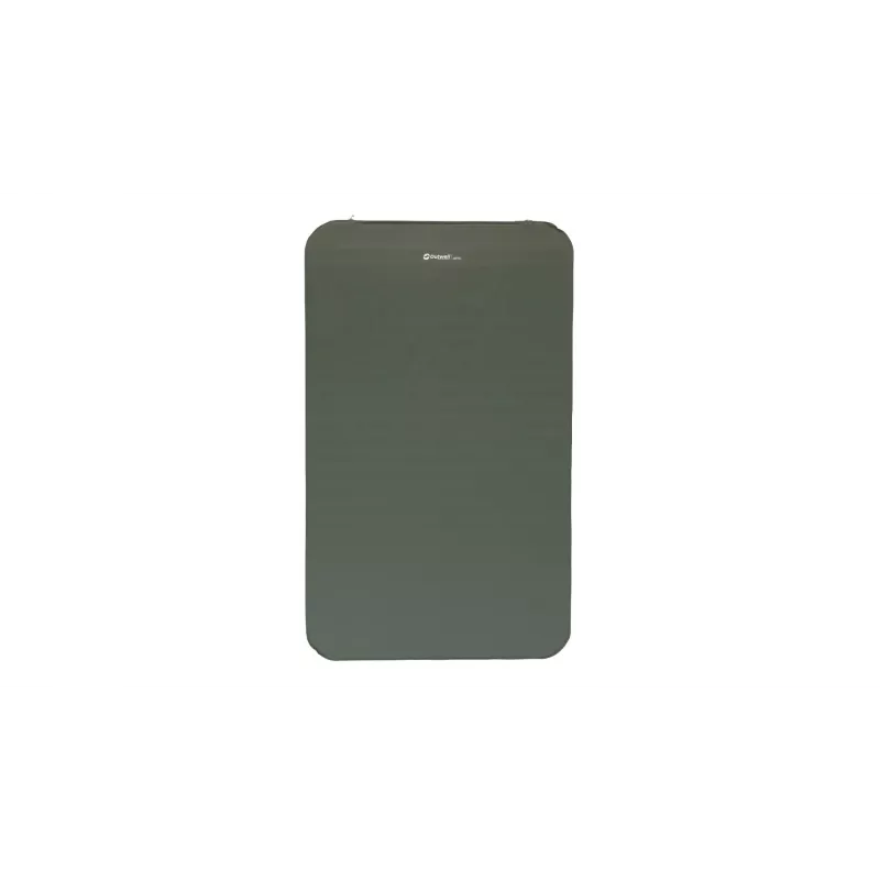 Dvivietis pripučiamas čiužinys Outwell 400146 — 1350×2030×100 mm, poliesteris, žalia/pilka