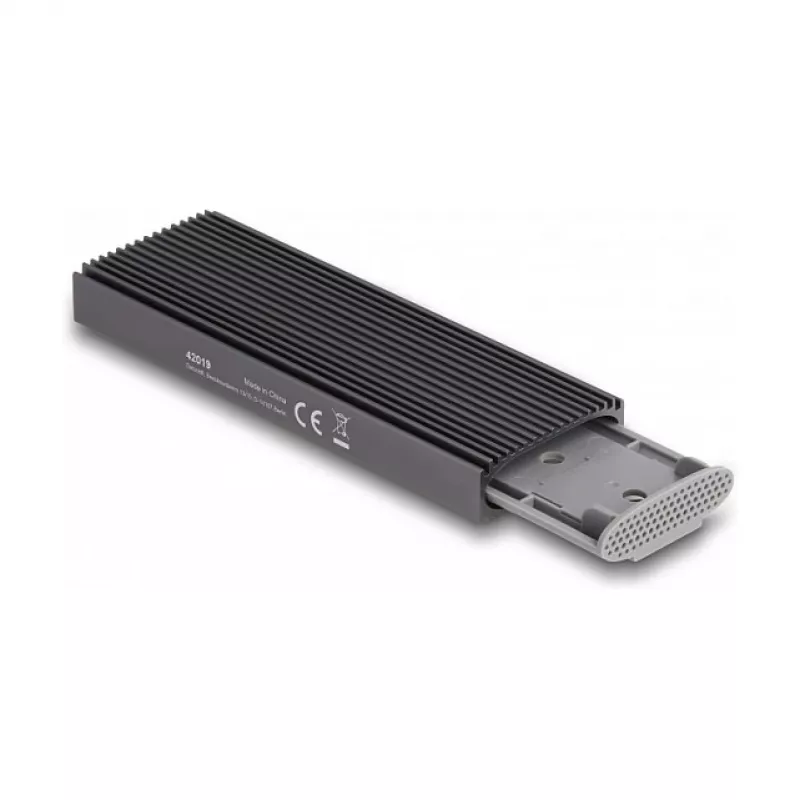 DeLOCK išorinis USB Type-C korpusas M.2 NVMe PCIe arba SATA SSD, be įrankių