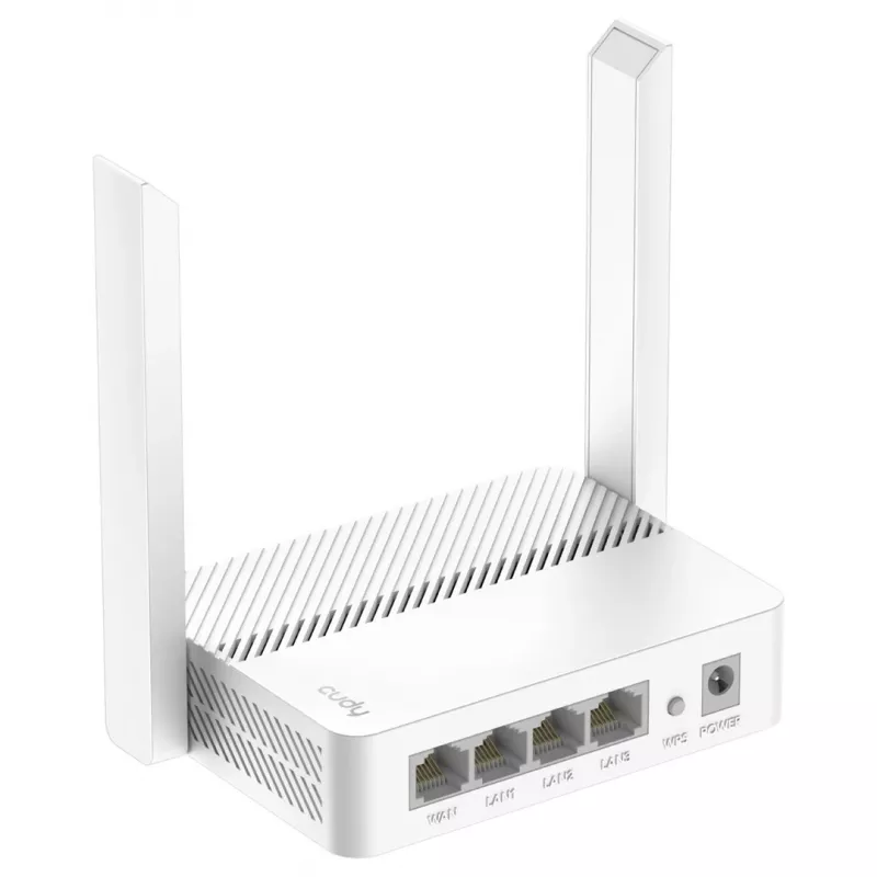 Cudy WR1200E belaidis maršrutizatorius Fast Ethernet Dual-band (2,4 GHz / 5 GHz) Baltas
