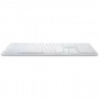 Belaidė klaviatūra CLEVETURA CLVX 1 Touch-On-Keys AI — ANSI US Mac išdėstymas, žirkliniai jungikliai, aliumininis korpusas, interaktyvus RGB
