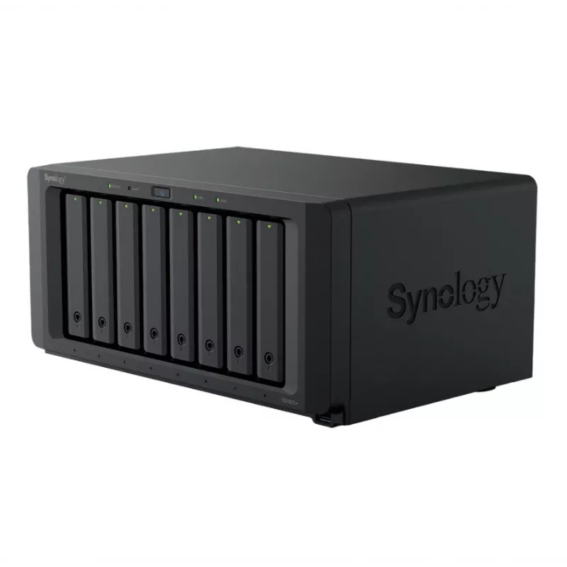 Synology DiskStation DS1825+ NAS/serveris Ryzen Embedded V1500B 8 GB DDR4 0 TB Juoda