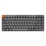 Keychron K3 Max klaviatūra universali USB RF belaidė Bluetooth pilka 75%