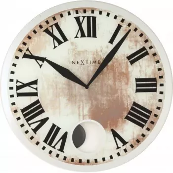 Laikrodis NeXtime 8162 Romana, baltas, Ø43 cm, sieninis