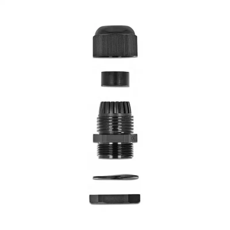 Kabelio įvadas DeLOCK 60192 juodas plastikinis 10 vnt.