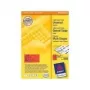 Avery – etiketės aplankams – Raudona – 70 x 37 mm – 2400 etikečių (100 lapų x 24) (3448)