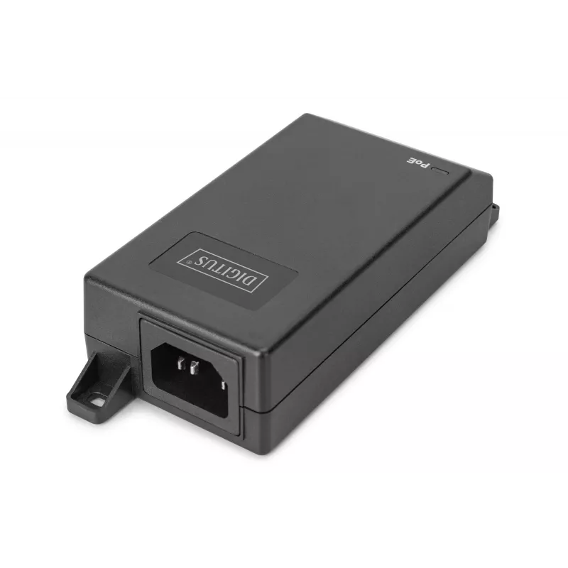 Digitus Gigabit Ethernet PoE+ injektorius 802.3at 30 W juodas