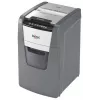 Rexel Optimum AutoFeed+ 130X popieriaus smulkintuvas, kryžminis pjovimas, 55 dB, 22 cm, juoda, sidabrinė