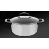 Puodas Kohersen Black Cube 24 cm su dangčiu