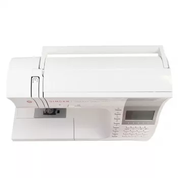 Siuvimo mašina SINGER Quantum Stylist 9960 — 600 siuvimo programų, 13 automatinių sagų skylučių, laisvoji rankovė