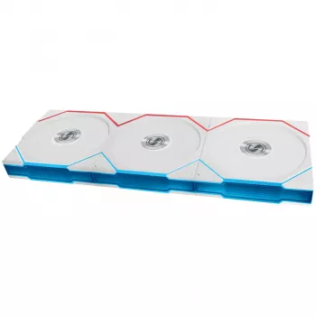 LIAN LI UNI FAN TL Wireless 120mm ARGB Reverse Blade, 3 rinkinys, Baltas