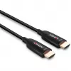 Lindy 38511 HDMI 2.1 8K60 hibridinis optinio pluošto kabelis, 15 m, AOC, HDMI–HDMI (kištukas–kištukas), 4K120, juodas