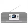 TechniSat DIGITRADIO 372 CD IR Internetinis radijas su DAB+ ir FM imtuvu, antracito ir sidabro spalvos