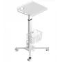 Mobilus stalas NB Accessory Mobile Desk REGULIUOJAMAS/BALTAS LMG30-W Onkron