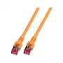 EFB-Elektronik RJ45 jungiamasis kabelis Cat.6 S/FTP LSZH oranžinis 1m