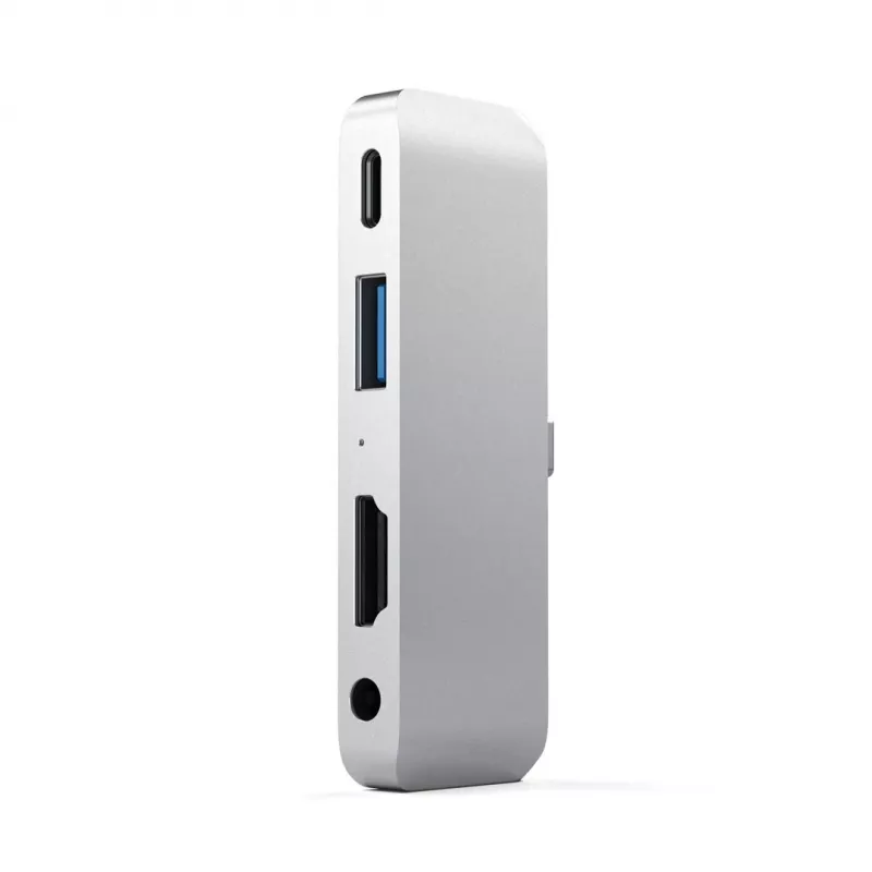 Satechi Aliumininis USB-C Hub skirtas iPad Pro sidabrinis