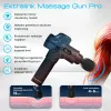 Masažinis pistoletas Extralink MSG-01-PRO 3800 RPM 6 antgalių