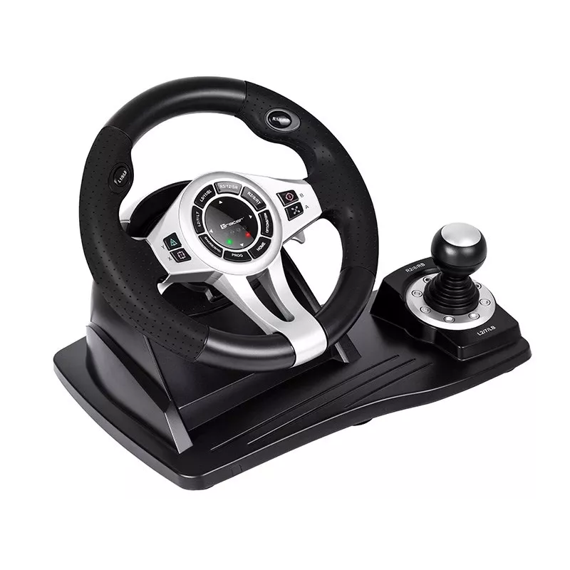 Tracer TRAJOY46524 Žaidimų vairas su pedalais, PlayStation 4, PlayStation 3, PC