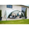 Paviljonas renginiams, 4,5 x 4,5 m (šviesiai pilka/pilka)