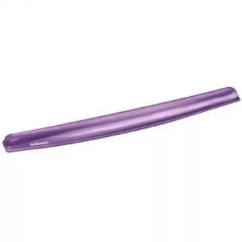 Fellowes Gel Crystal - riešo atrama klaviatūrai - violetinė (91437)