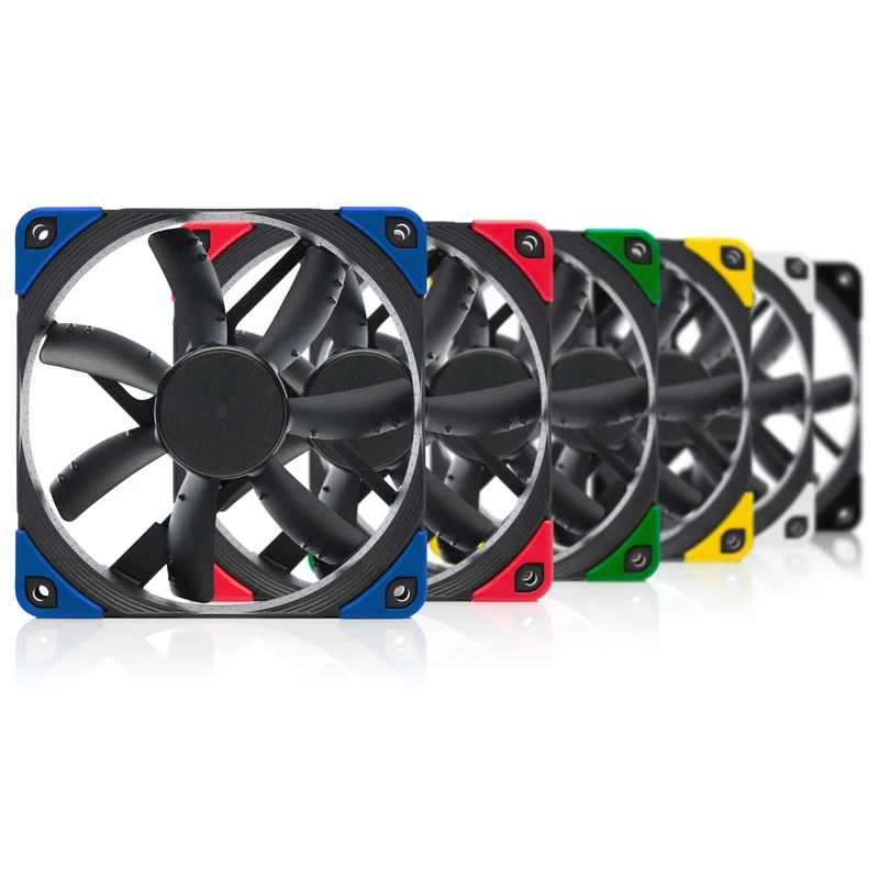 Noctua NF-S12A PWM chromax.black.swap 120 mm korpuso ventiliatorius