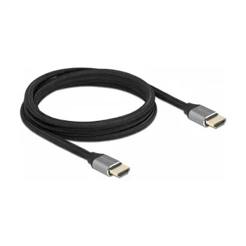 DELOCK Ultra High Speed HDMI kabelis 48 Gbps 8K 60Hz pilkas 2m sertifikuotas